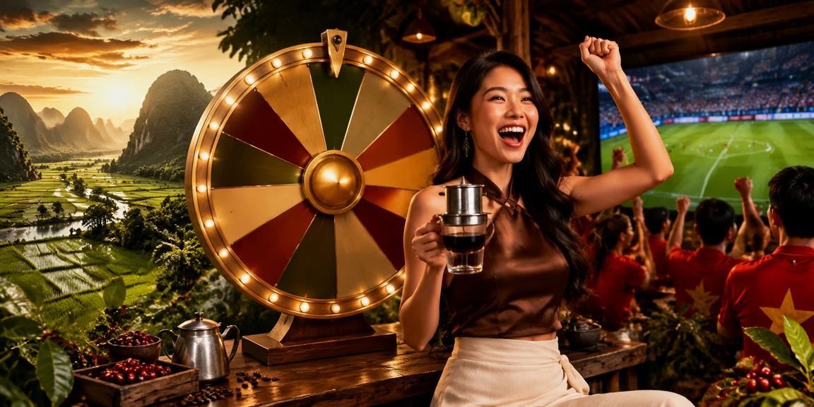 Người dùng Ninh Bình tham gia rút thăm may mắn và cá cược qua vi69